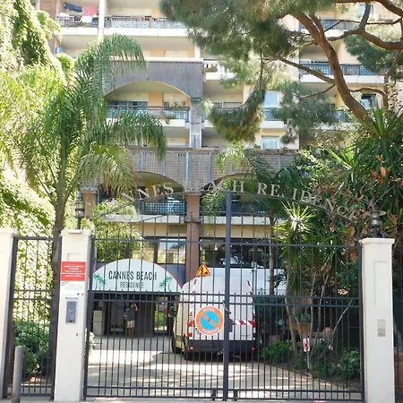 Charming Air-conditioned Studio 'cannes Beach' With Sea View And Pool Apartman Cannes